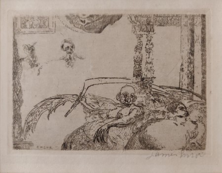 James Ensor - La Luxure (1888)