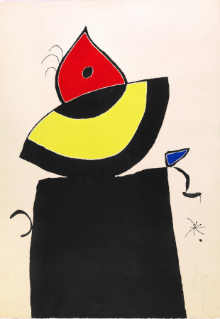 Joan Miró - Quatre Colors Aparien el Món (1975)