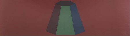 Sol LeWitt – Flat Top Pyramid with Colors Superimposed (1988)